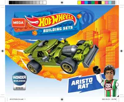 Mattel MEGA Hot Wheels Aristo Rat Set GYG35 SetDB