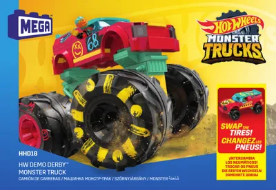 MEGA Construx Hot Wheels HW Demo Derby Set HHD18 SetDB