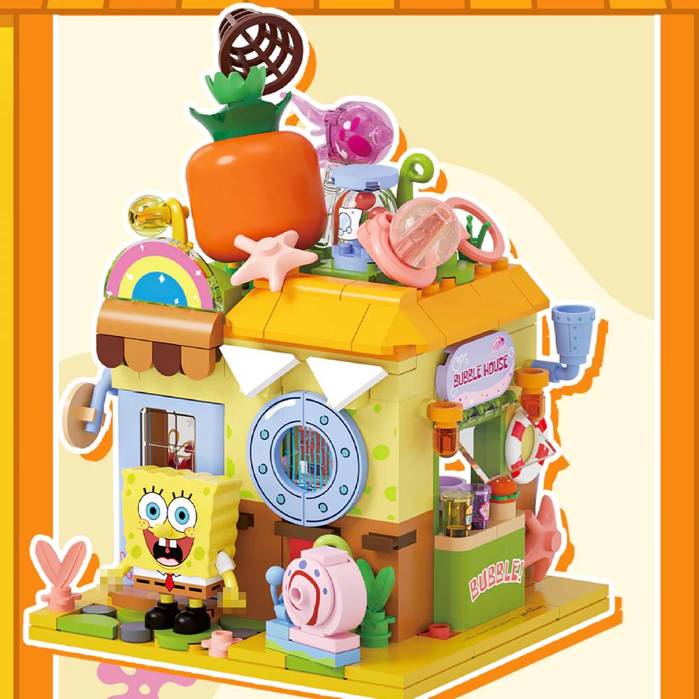 AREA-X SpongeBob Bubble time • Set AB0056 • SetDB