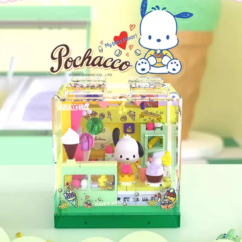 AREA-X Pochacco Ice Cream Shop • Set AB0075 • SetDB