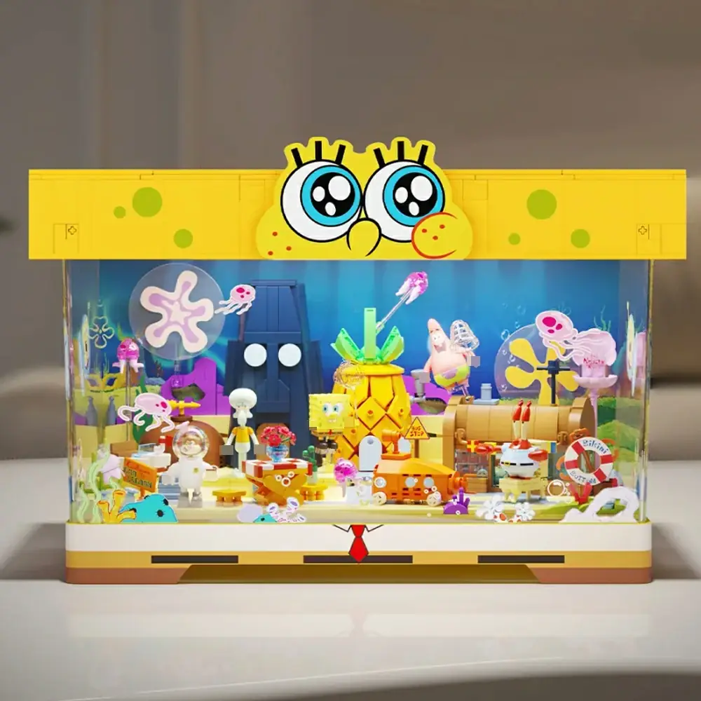 AREA-X SpongeBob Beach • Set AB0082 • SetDB • Merlins Bricks