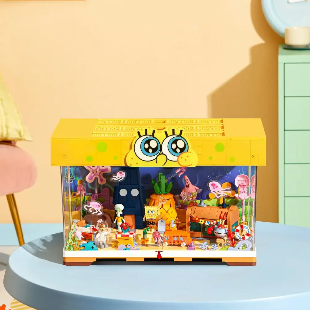 AREA-X SpongeBob Beach • Set AB0082 • SetDB • Merlins Bricks