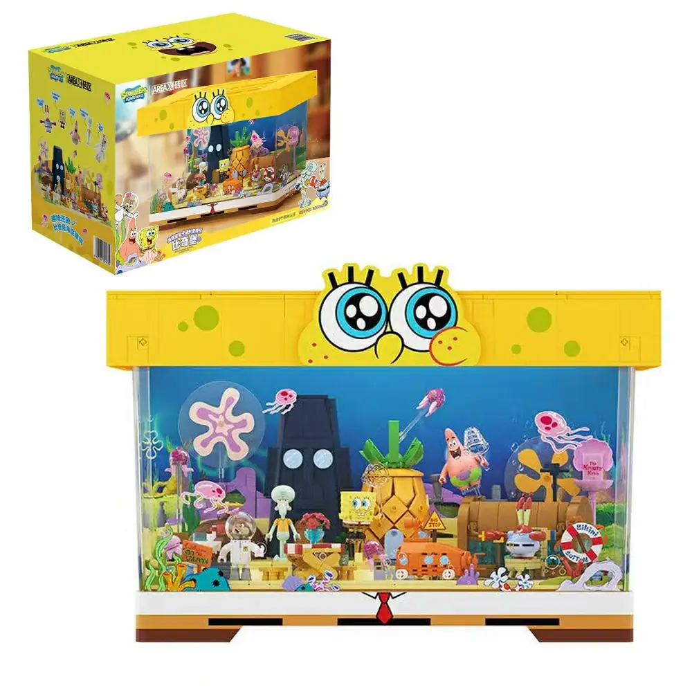 AREA-X SpongeBob Beach • Set AB0082 • SetDB • Merlins Bricks