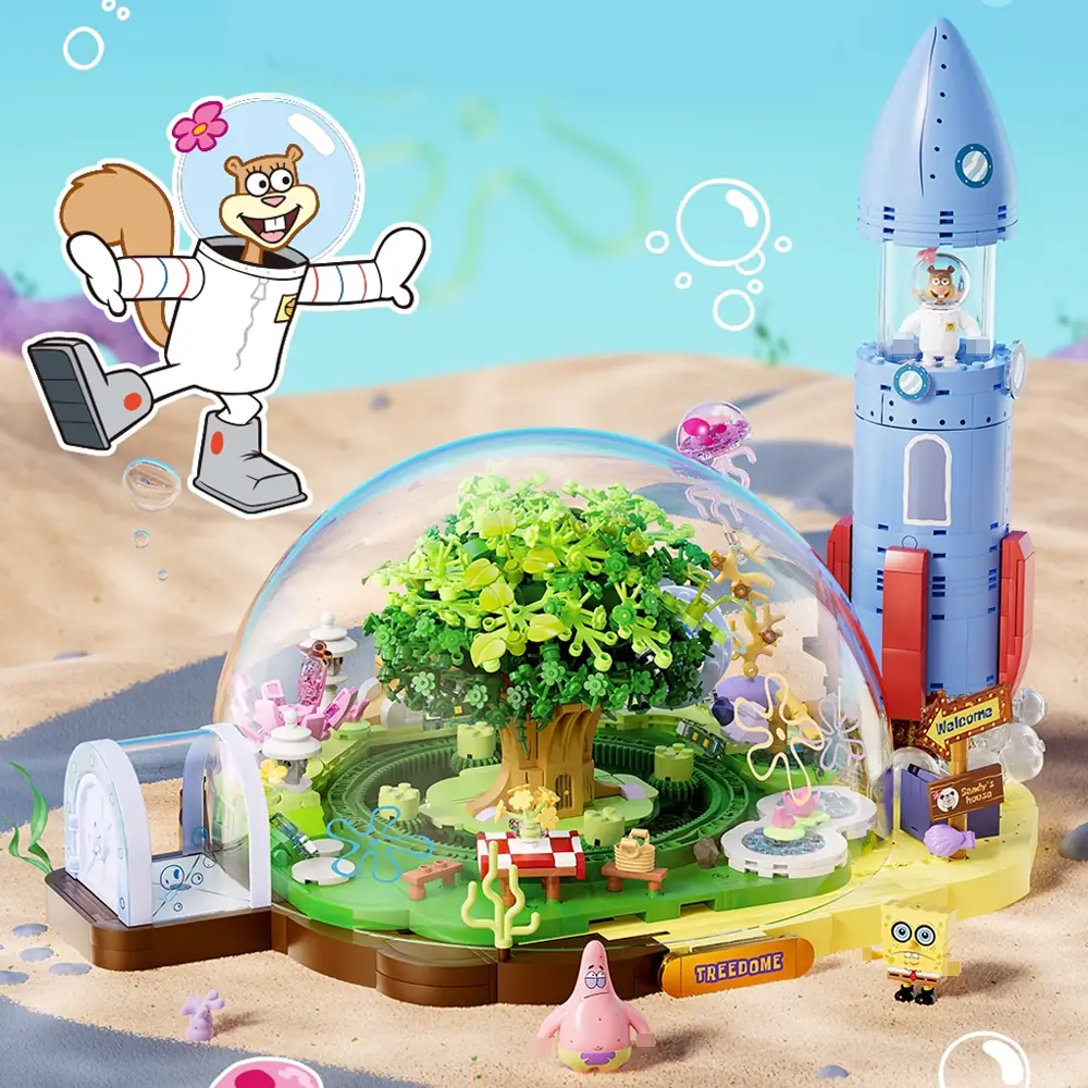 AREA-X SpongeBob Sandy Cheeks Treedome‌ • Set AB0088