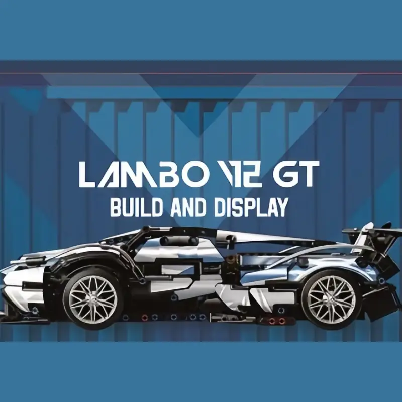 BAKA Lambo V12 GT • Set 33013 • SetDB • Merlins Bricks