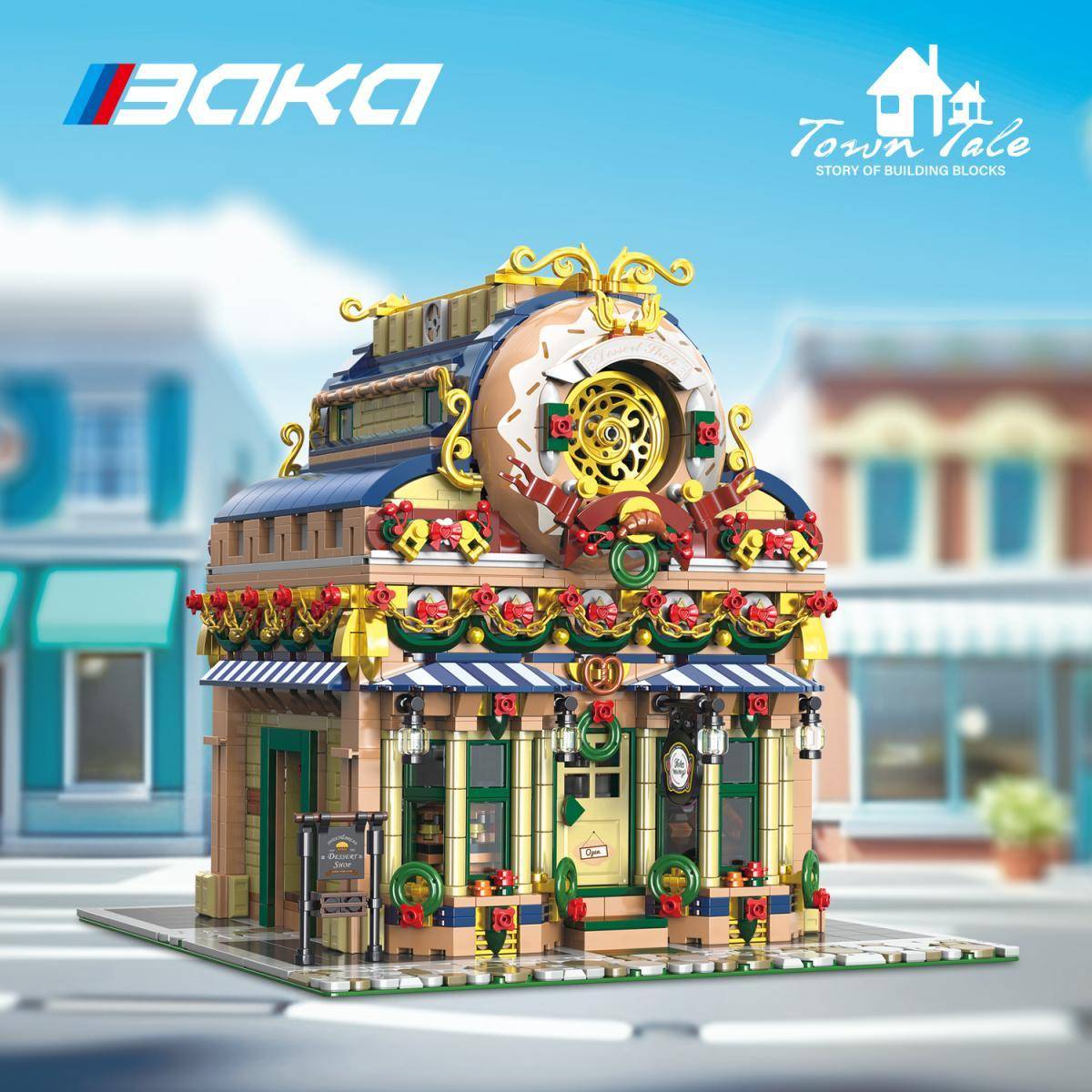 BAKA Doughnut Workshop • Set 33202 • SetDB • Merlins Bricks