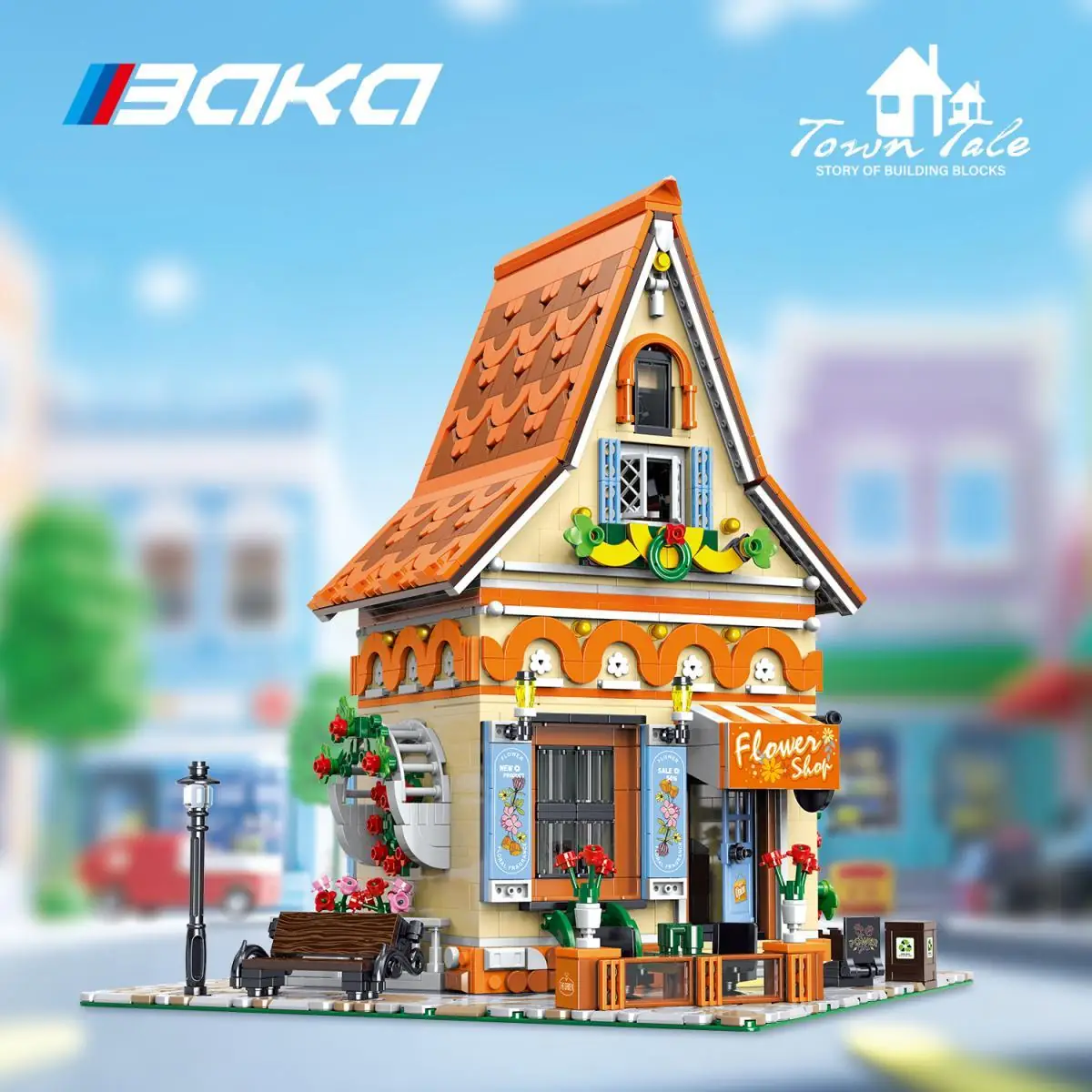 BAKA Florist • Set 33206 • SetDB • Merlins Bricks