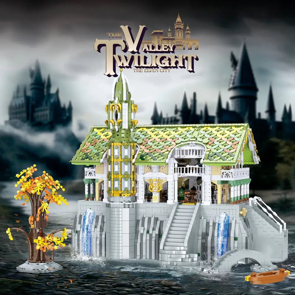 BAKA Valley Twilight The Elven City • Set 33242 • SetDB
