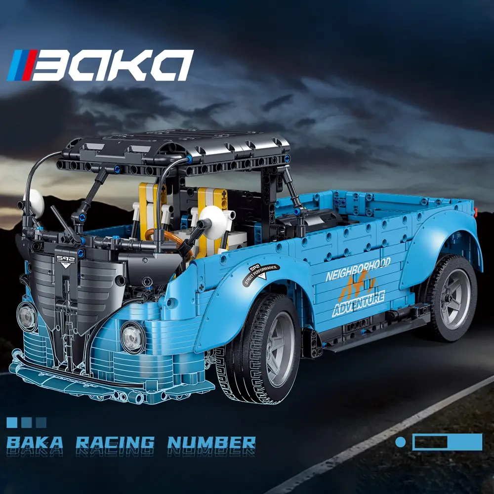 BAKA Racing Truck • Set 66620 • SetDB • Merlins Bricks