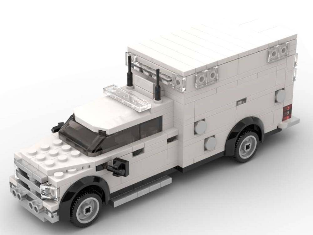 Police Ambulance in white (BB-100486) — Prix et comparaison | Brick Broker