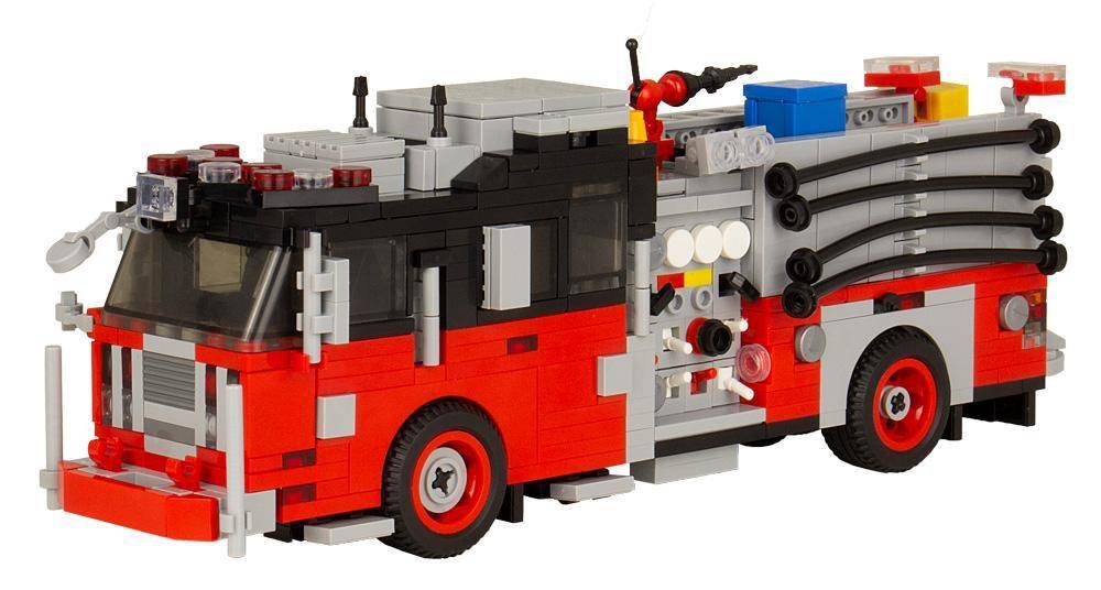 Seagrave Attacker HD rouge/noir (BB-100509) — Prix et comparaison | Brick Broker
