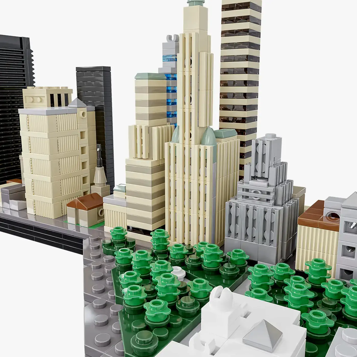 BlueBrixx Manhattan Unit 8 City Hall • Set 100735 • SetDB