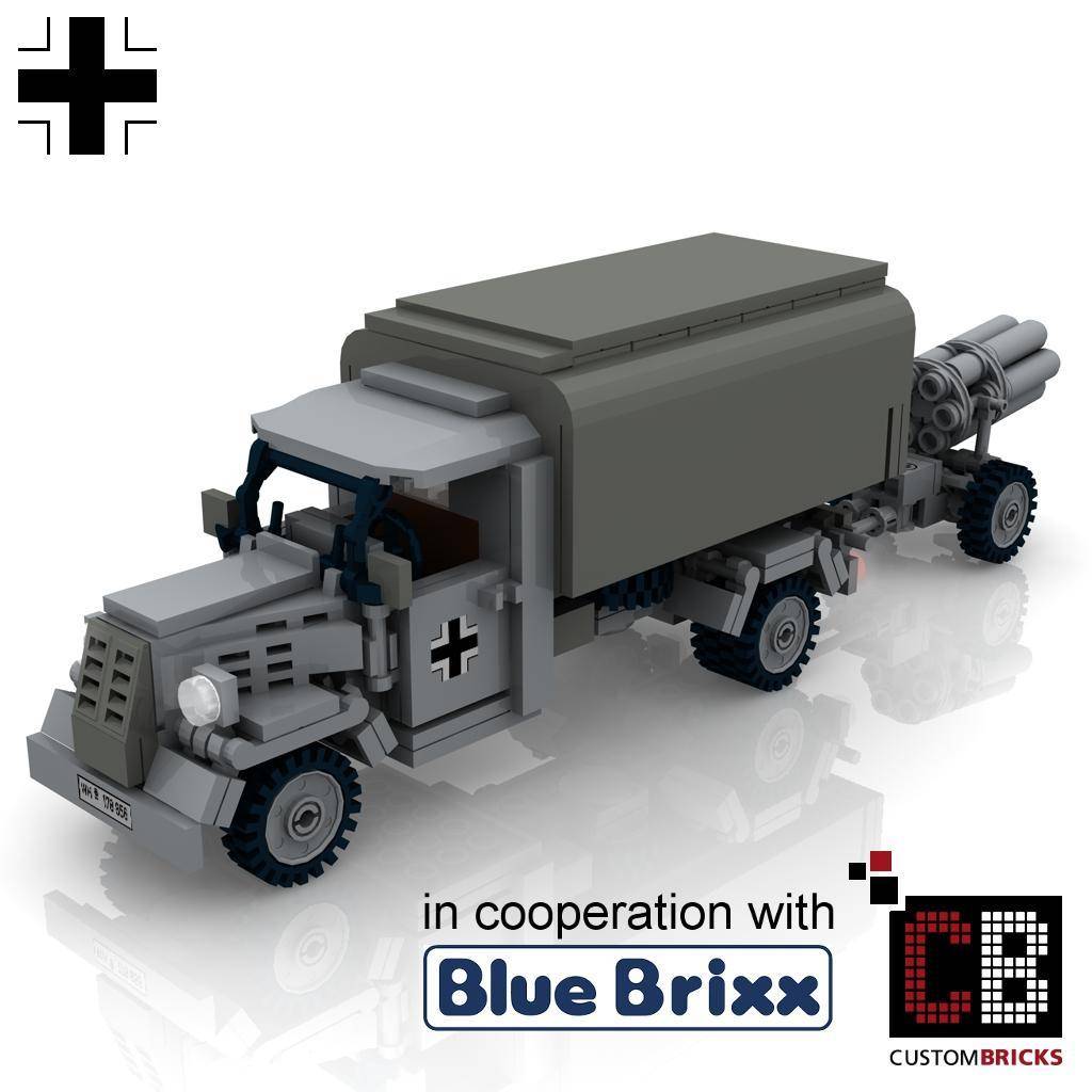 Camion Blitz avec mortier fumigène (BB-101061) — Prix et comparaison | Brick Broker