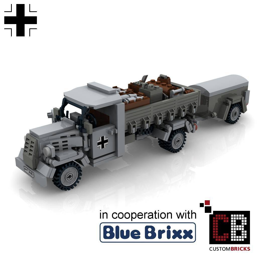 LKW Blitz avec remorque Sd Ah 52 (BB-101062) — Prix et comparaison | Brick Broker