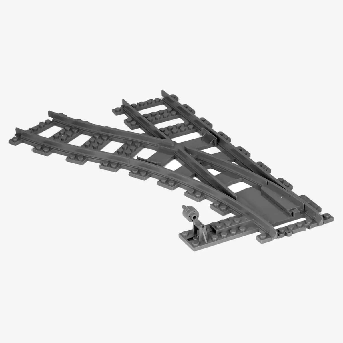 Jeu d'aiguillages, 2x gauche, 2x droite (BB-101074) — Prix et comparaison | Brick Broker