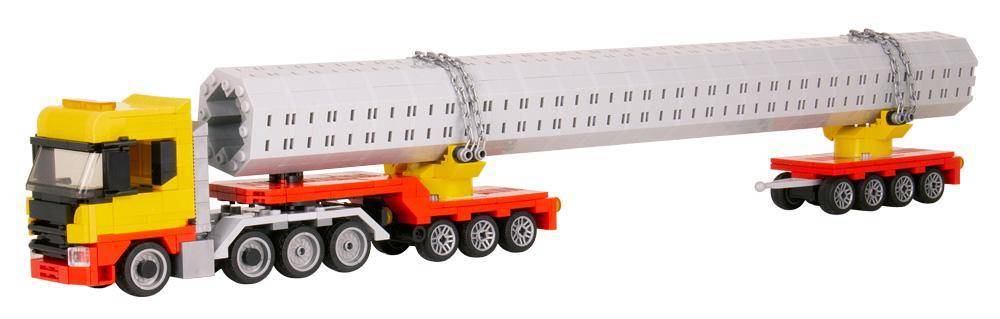 Camion Suède 4-3-4 essieu avec chargement long (BB-101092) — Prix et comparaison | Brick Broker
