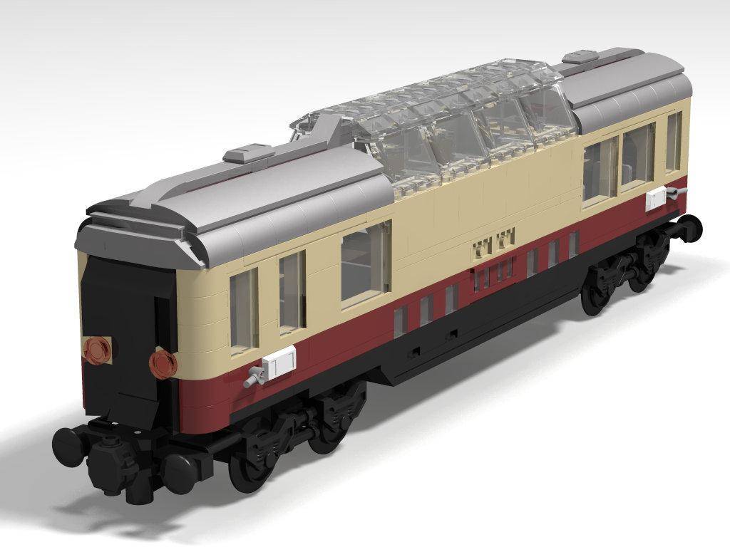 Chariot d'observation du train Rheingold DB (BB-101343) — Prix et comparaison | Brick Broker