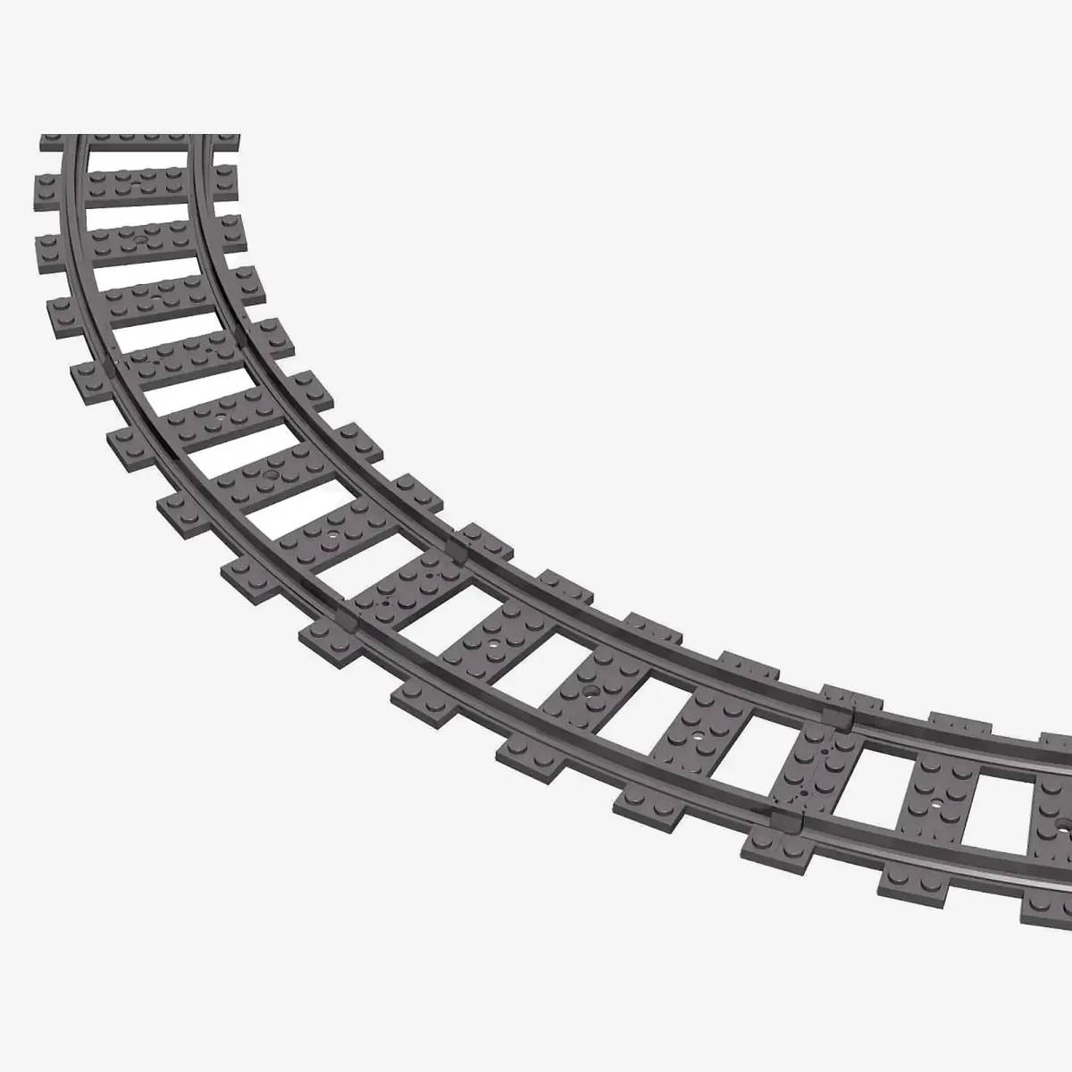 Piste courbe R40 16 cm (lot de pistes) (BB-101908) — Prix et comparaison | Brick Broker
