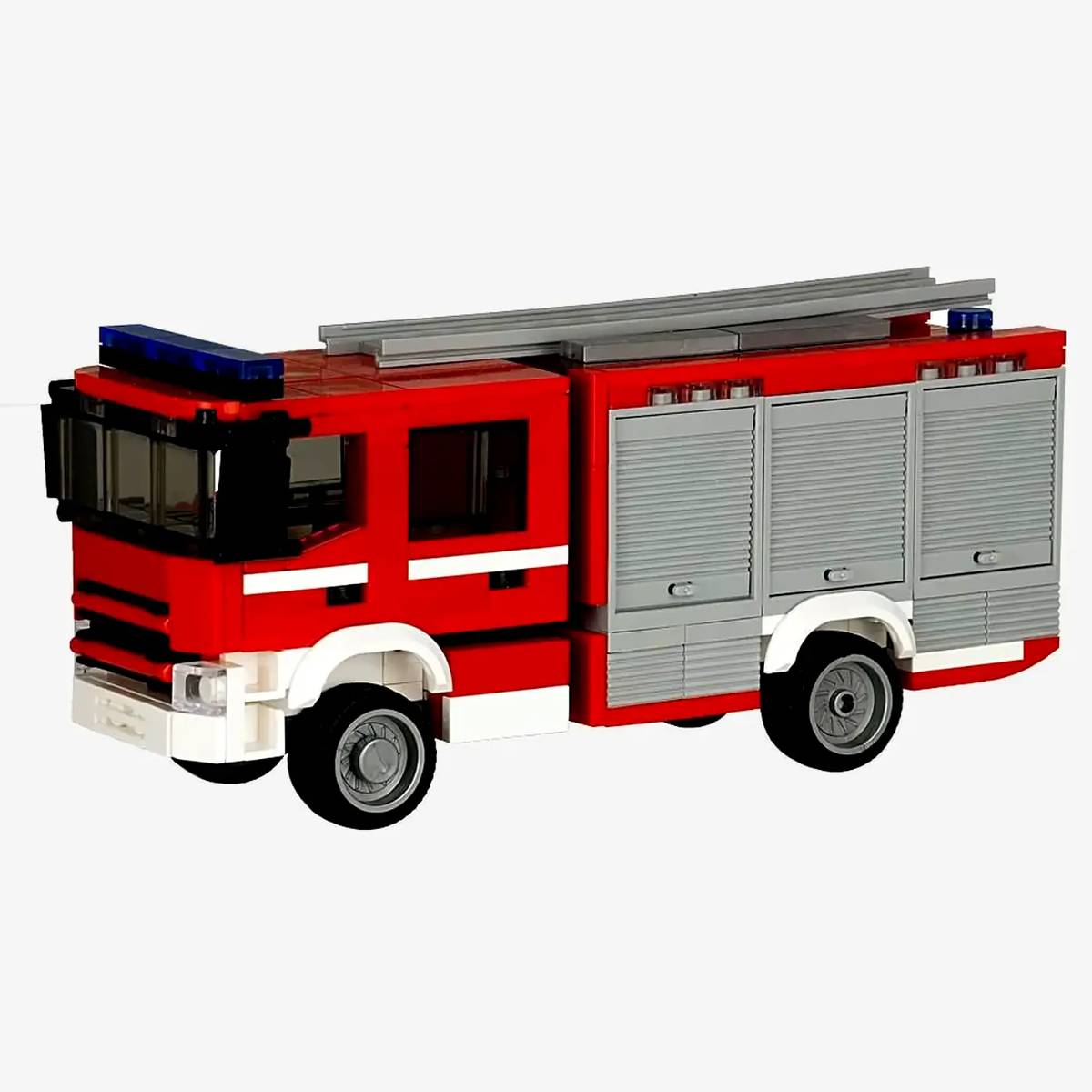 Fire Brigade Truck Sweden TLF 4000 (BB-102160) — Prix et comparaison | Brick Broker