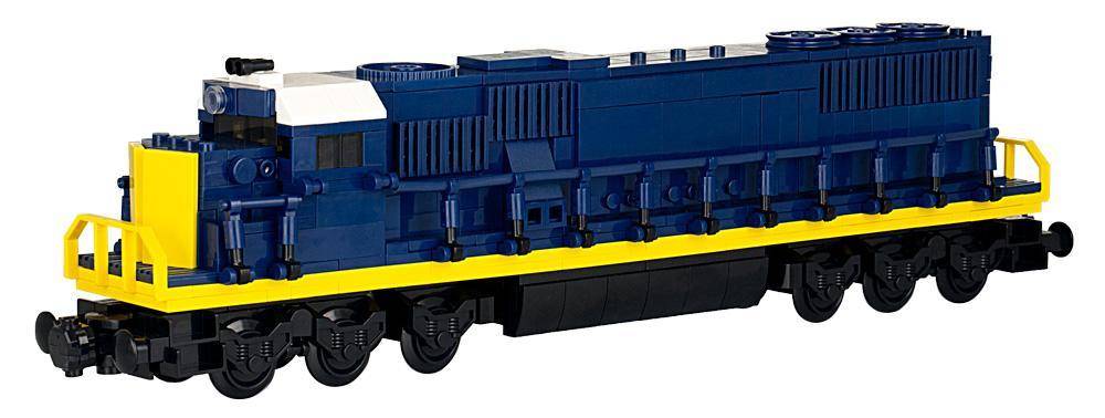 Locomotive EMD SD50 bleue (BB-102385) — Prix et comparaison | Brick Broker