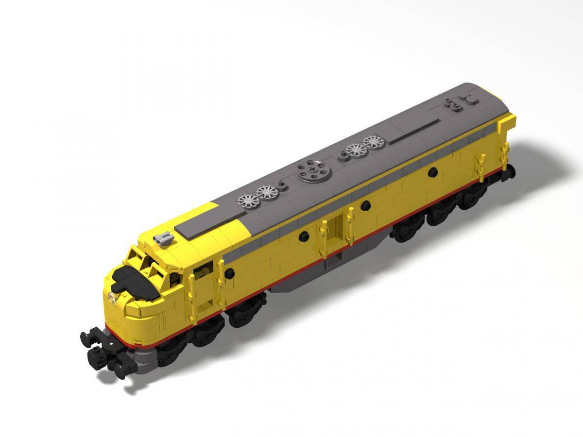 Locomotive EMD E8 Jaune (BB-102498) — Prix et comparaison | Brick Broker