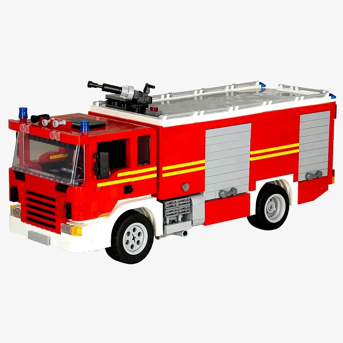Camion de pompiers suédois (BB-102533) — Prix et comparaison | Brick Broker