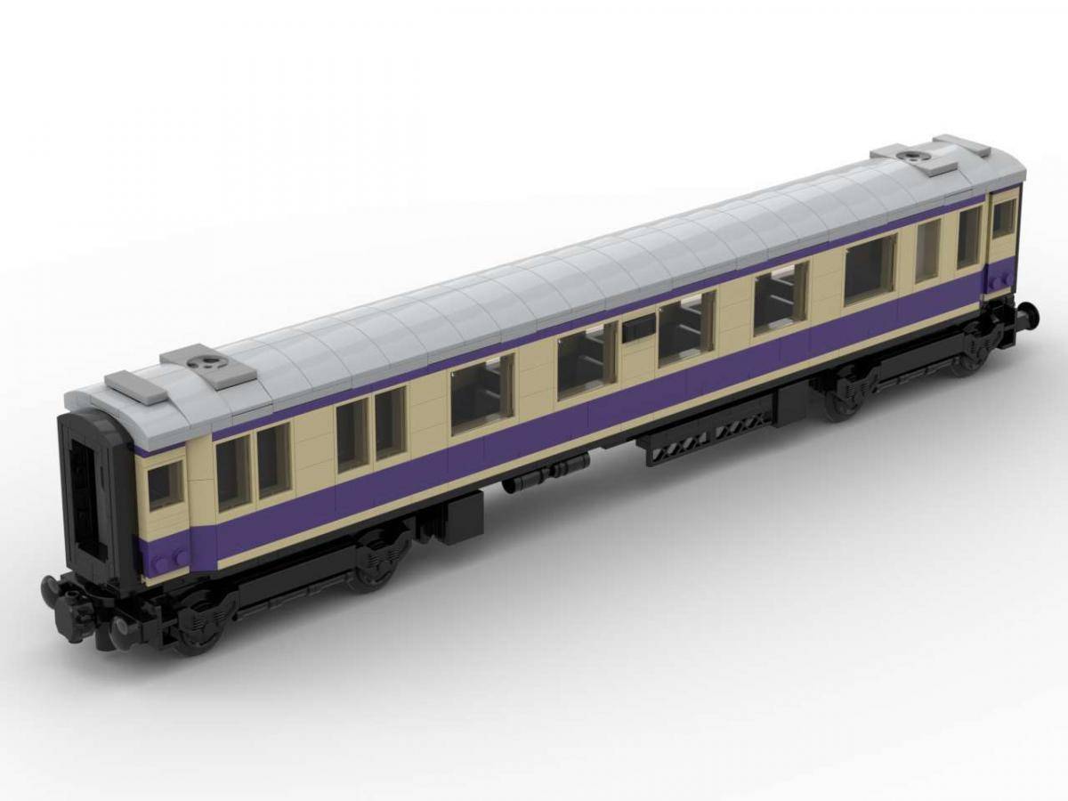 Rheingold passenger wagon 1st class (BB-102581) — Prix et comparaison | Brick Broker
