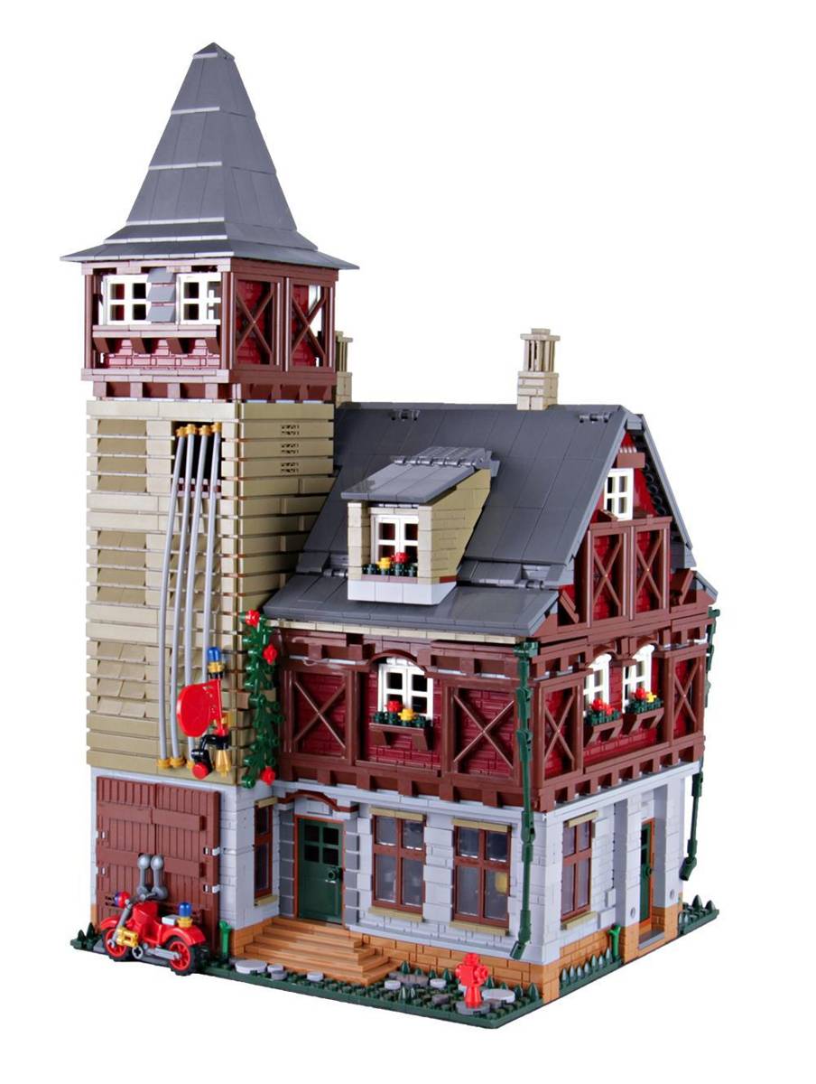 Caserne de pompiers (BB-102586) — Prix et comparaison | Brick Broker