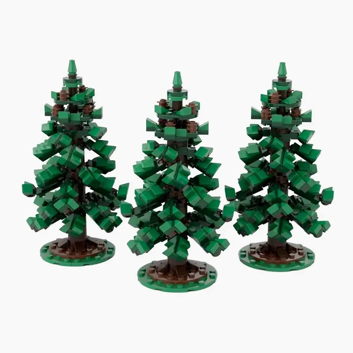 Sapins, lot de 3 (BB-102590) — Prix et comparaison | Brick Broker