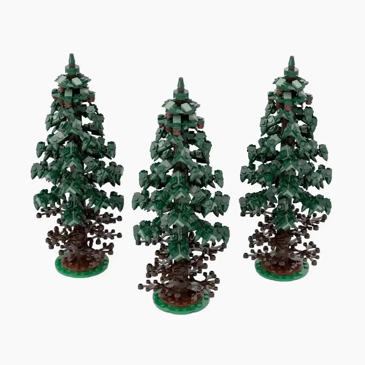Sapins, ensemble de 3 (BB-102591) — Prix et comparaison | Brick Broker