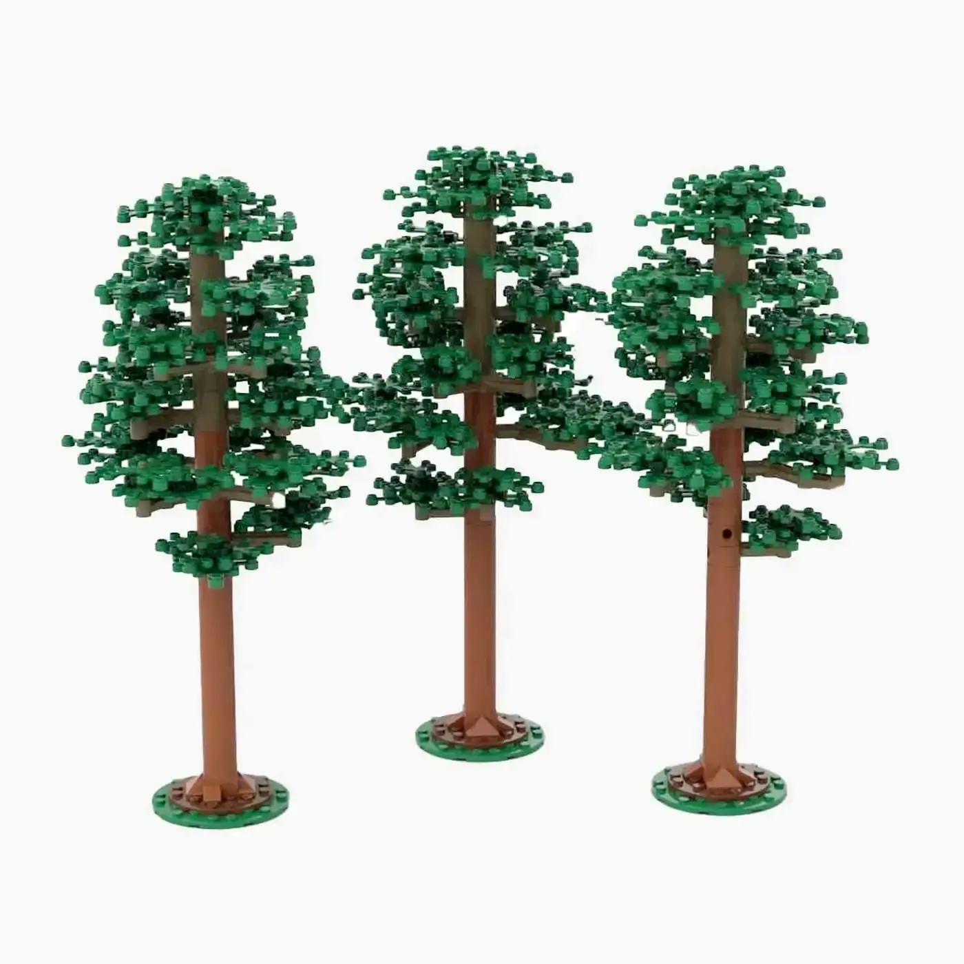 BlueBrixx Pine trees, set of 3 • Set 102592 • SetDB