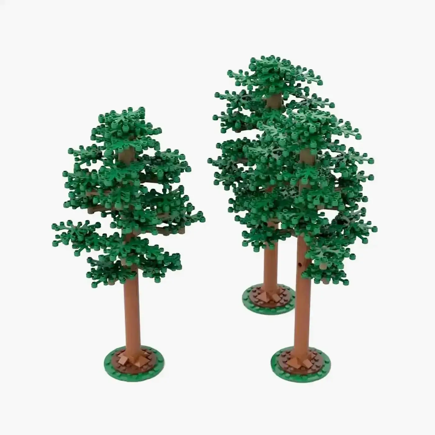 BlueBrixx Pine trees, set of 3 • Set 102592 • SetDB