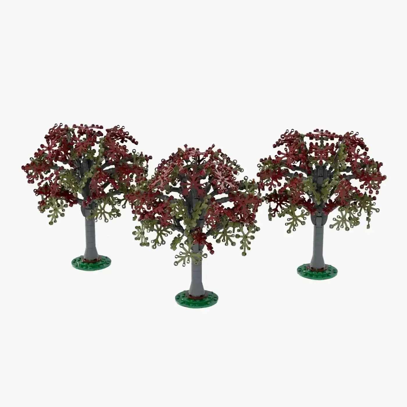 BlueBrixx Beech trees, set of 3 • Set 102594 • SetDB