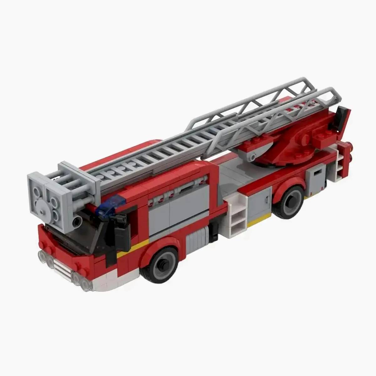 Camion-échelle de pompiers à plancher bas (BB-102715) — Prix et comparaison | Brick Broker
