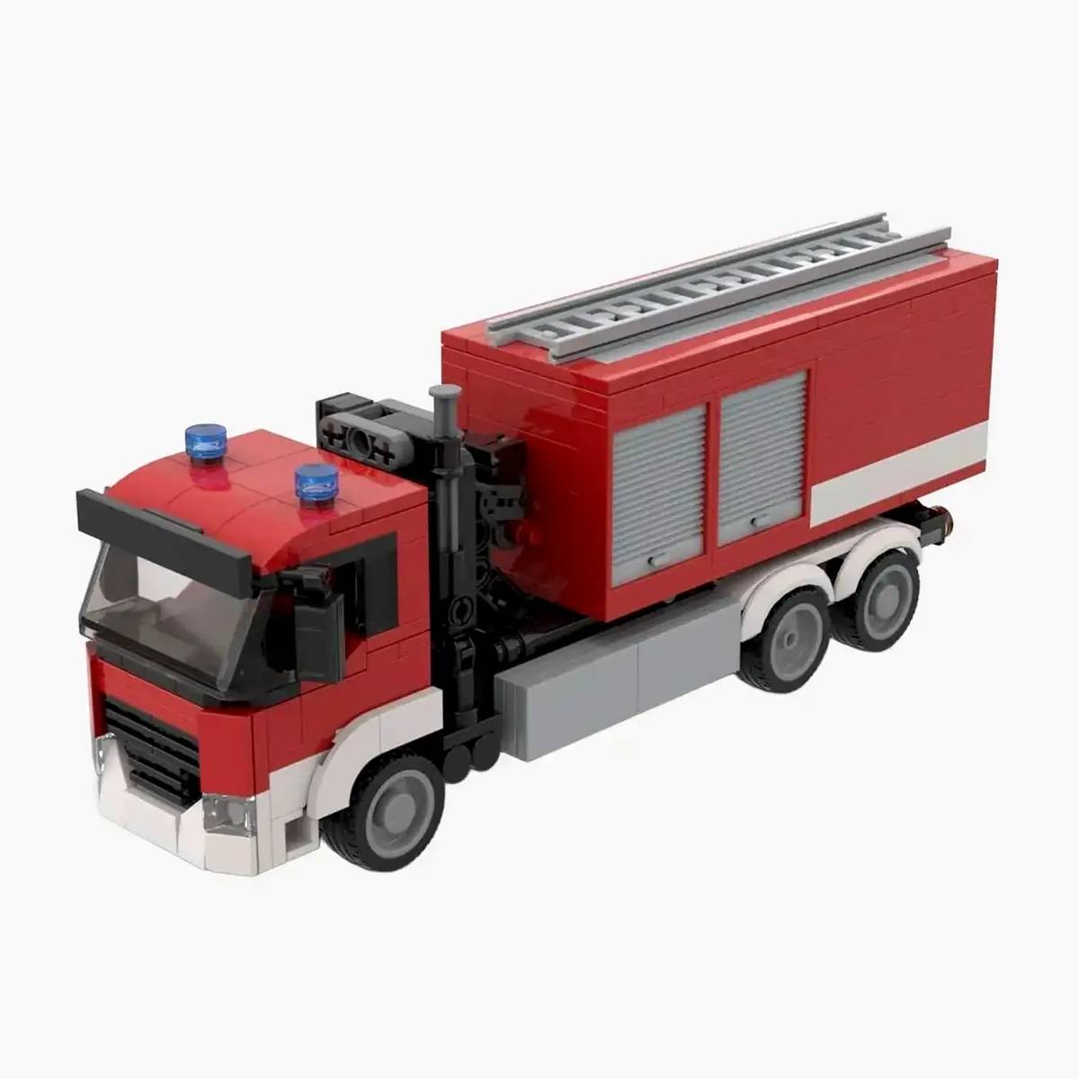 Camion-pompe de la brigade de pompiers avec chargeur interchangeable 2en1 véhicule d'urgence (BB-102717) — Prix et comparaison | Brick Broker