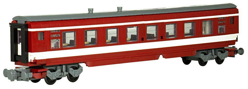 60s French express train wagon (BB-102747) — Prix et comparaison | Brick Broker