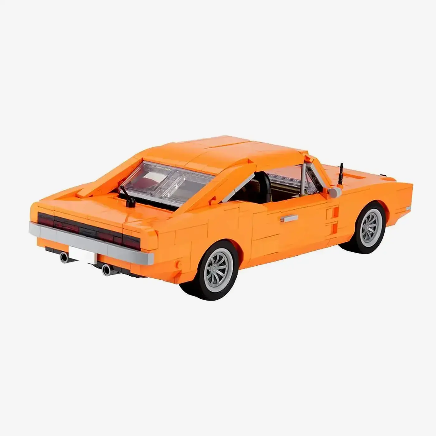 BlueBrixx Orange US Muscle Car • Set 102757 • SetDB