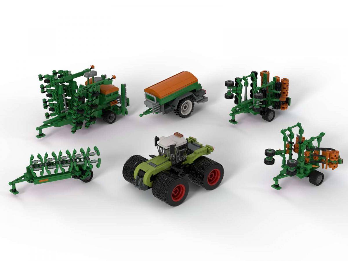 Ensemble de machines agricoles AMAZONE (grand) (BB-102827) — Prix et comparaison | Brick Broker