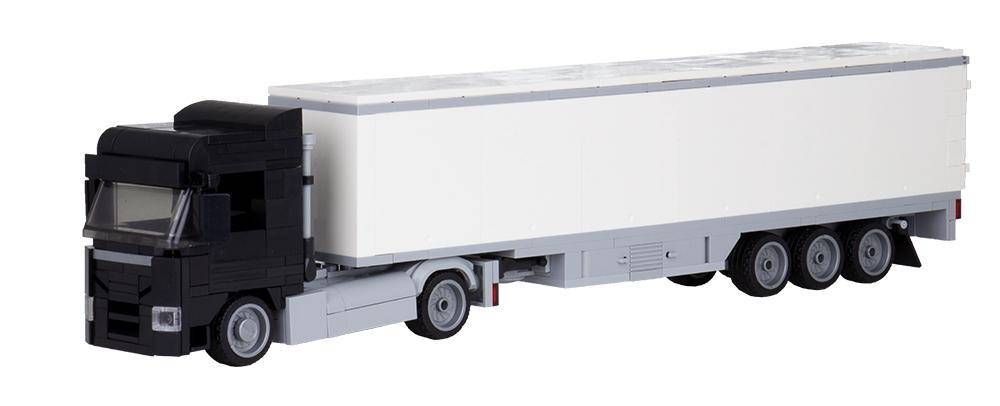 Camion Augsbourg 2 essieux avec valise 3 essieux noir (BB-102849) — Prix et comparaison | Brick Broker