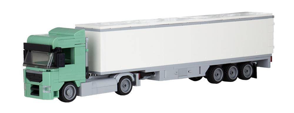Camion Augsbourg 2 essieux avec valise 3 essieux vert sable (BB-102851) — Prix et comparaison | Brick Broker