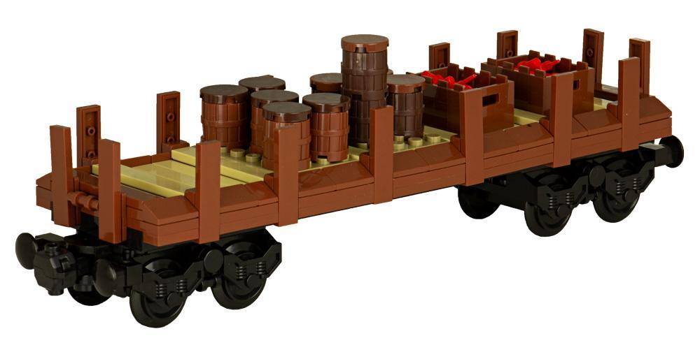 Wagon de marchandises classique occidental (BB-102896) — Prix et comparaison | Brick Broker