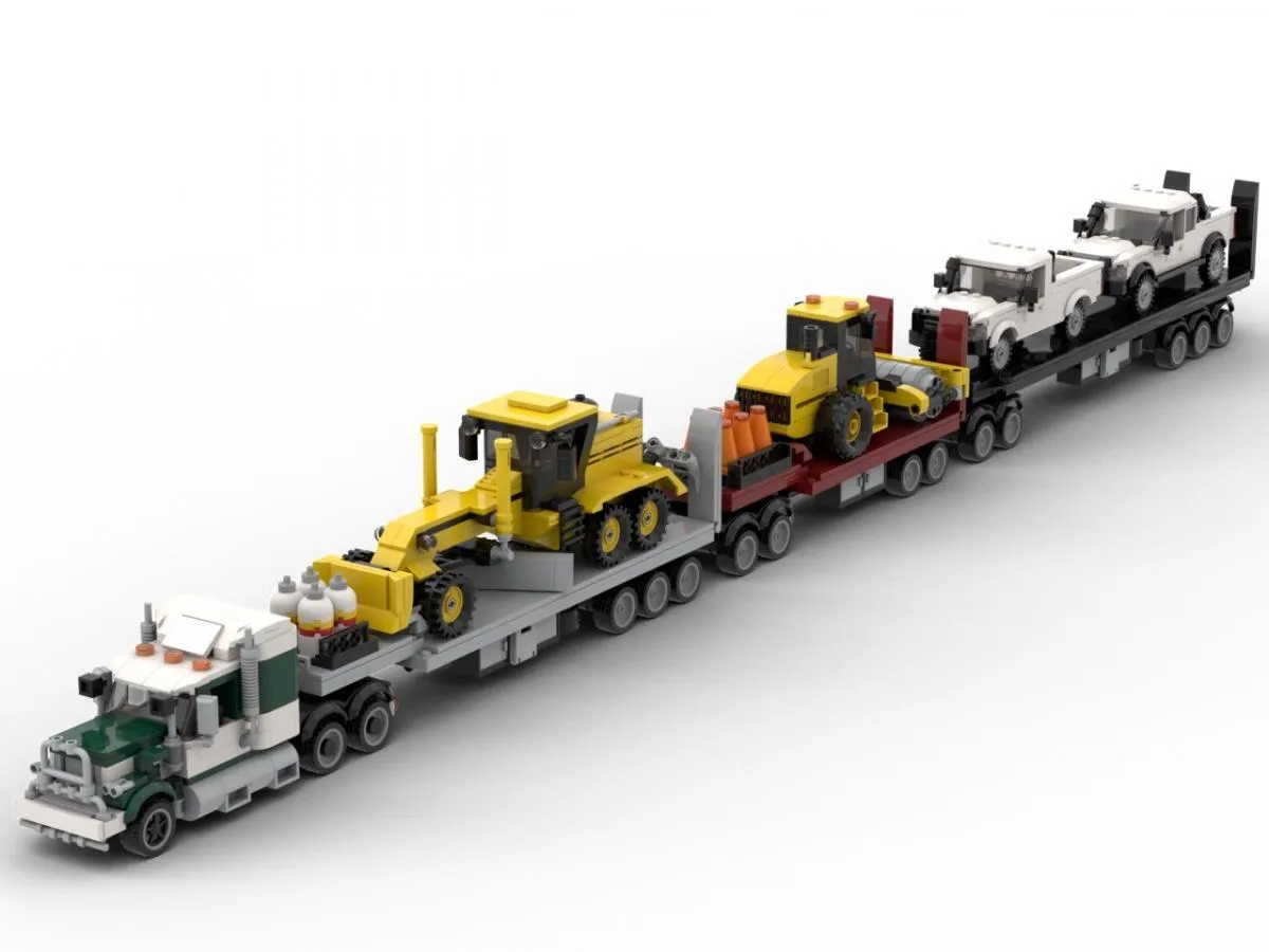 Lego road train sale