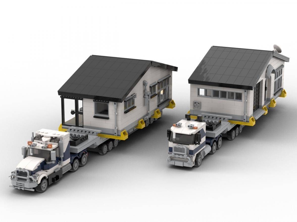 Transport de maison à nez long et cabine avancée (BB-102953) — Prix et comparaison | Brick Broker