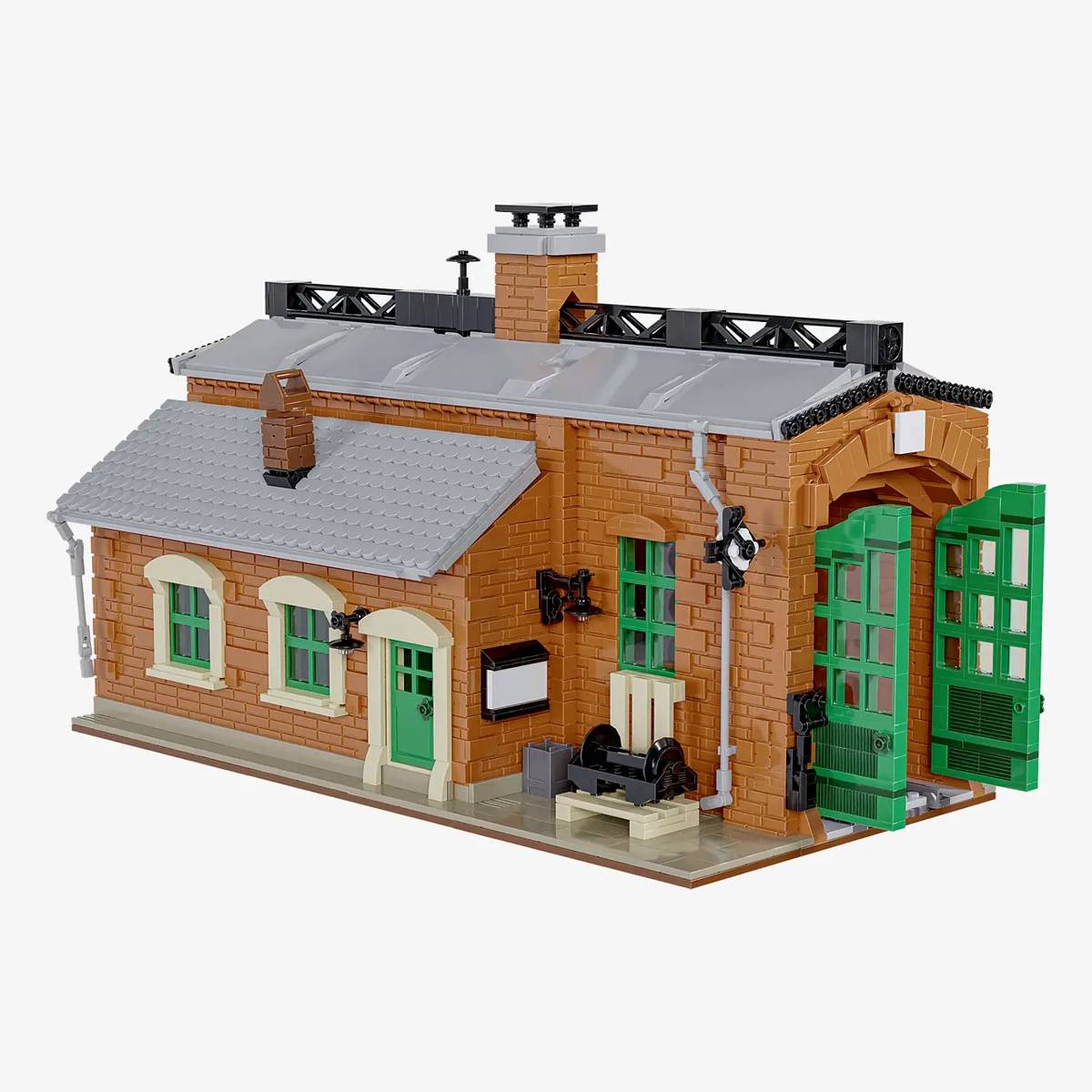 Petit abri de locomotive (BB-103015) — Prix et comparaison | Brick Broker