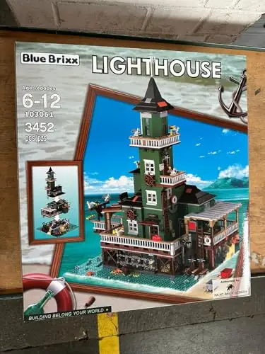 BlueBrixx Lighthouse • Set 103061 • SetDB • Merlins Bricks