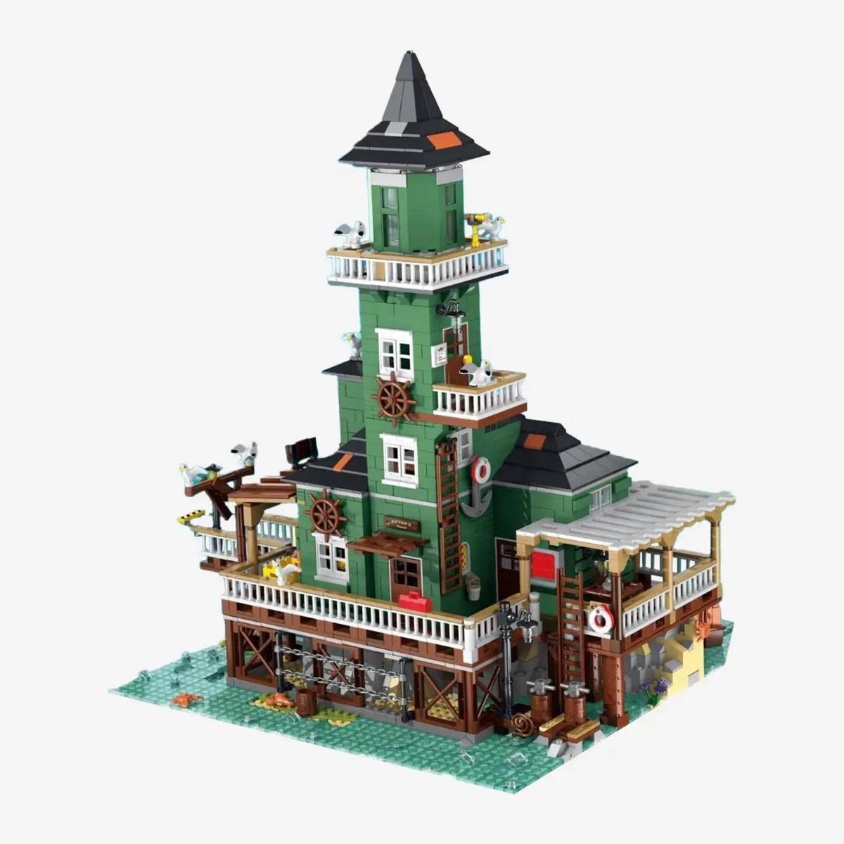 BlueBrixx Lighthouse • Set 103061 • SetDB • Merlins Bricks