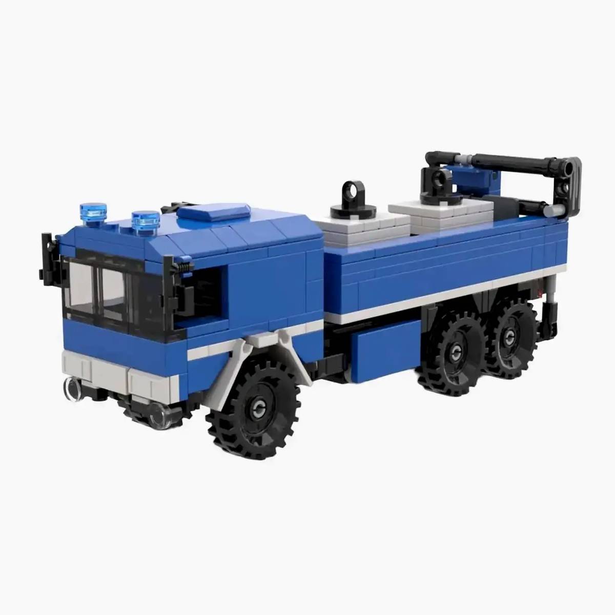Camion du THW avec grue de chargement (BB-103212) — Prix et comparaison | Brick Broker