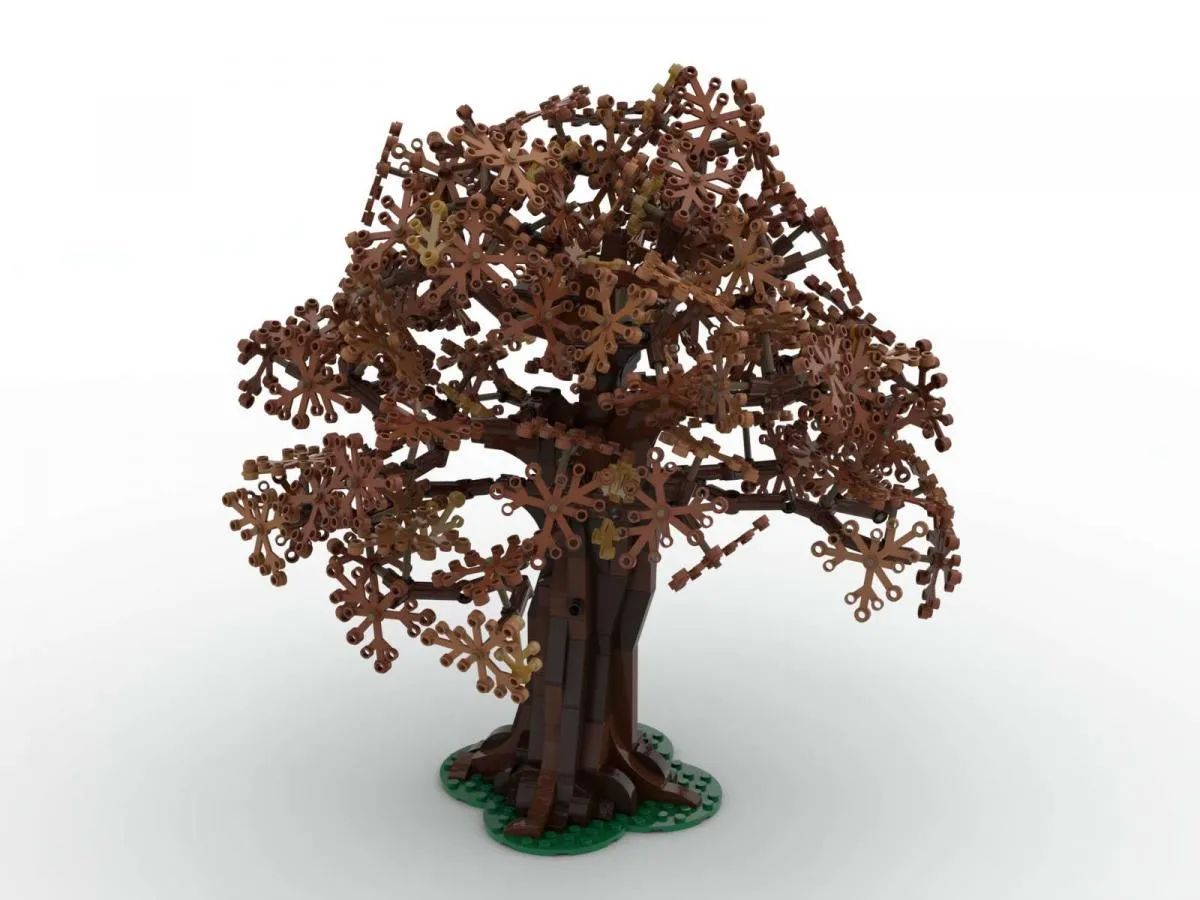 BlueBrixx Autumn Oak tree • Set 103285 • SetDB