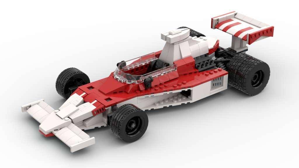 1974 Formula Racer white/red (BB-103394) — Prix et comparaison | Brick Broker