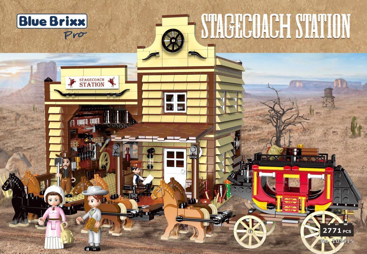 Station de diligence du Far West (BB-103415) — Prix et comparaison | Brick Broker